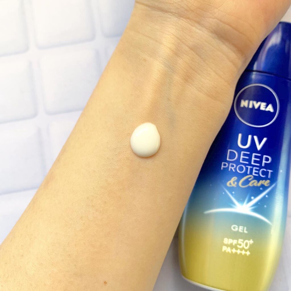 ニベアUV ディープ プロテクト&ケア ジェル/ニベア/日焼け止めジェルを使ったクチコミ(5枚目)