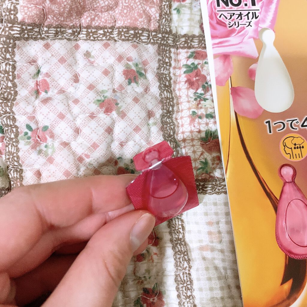 エクストラオーディナリー オイル エクラアンペリアル 艶髪オイル 1ml×6個入（ドロップレット）/ロレアル パリ/ヘアオイルを使ったクチコミ（3枚目）