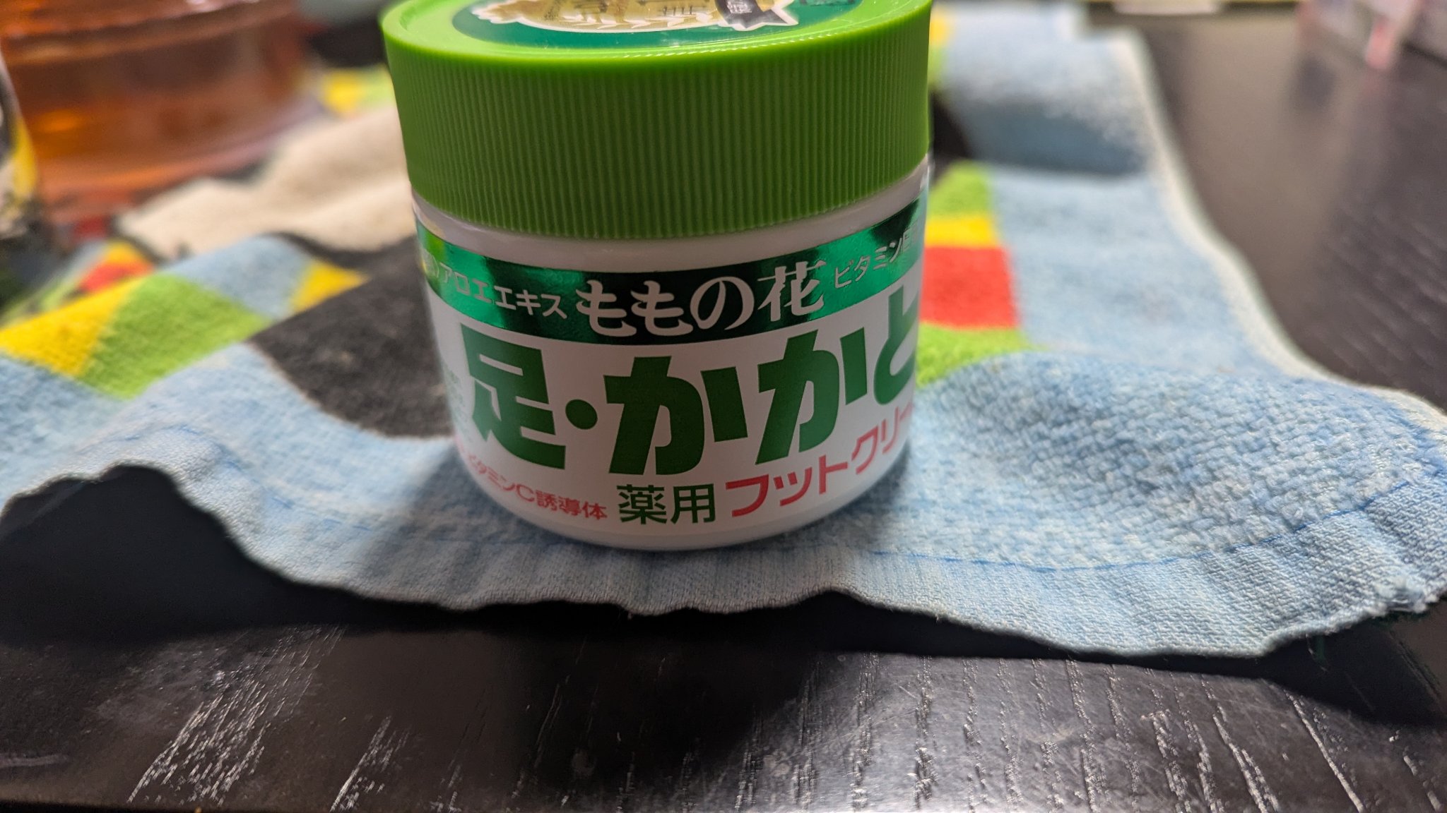 ももの花 薬用フットクリーム/オリヂナル/レッグ・フットケアを使ったクチコミ（1枚目）