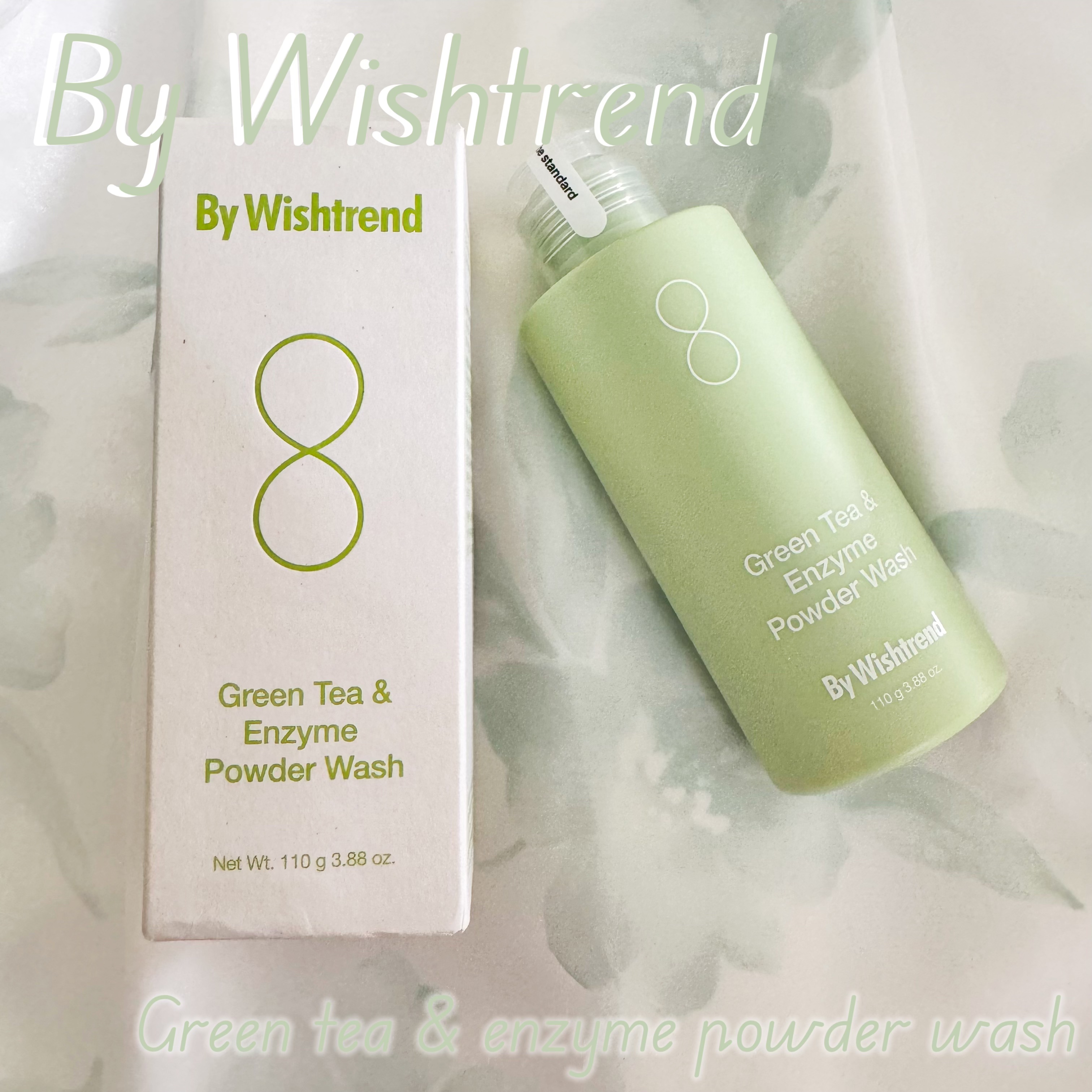 グリーンティー&エンザイムパウダーウォッシュ/By Wishtrend/洗顔パウダーを使ったクチコミ（1枚目）