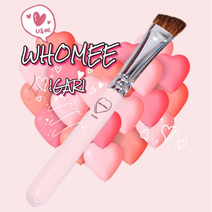 フーミー アイブロウブラシ 熊野筆/WHOMEE/メイクブラシを使ったクチコミ(1枚目)