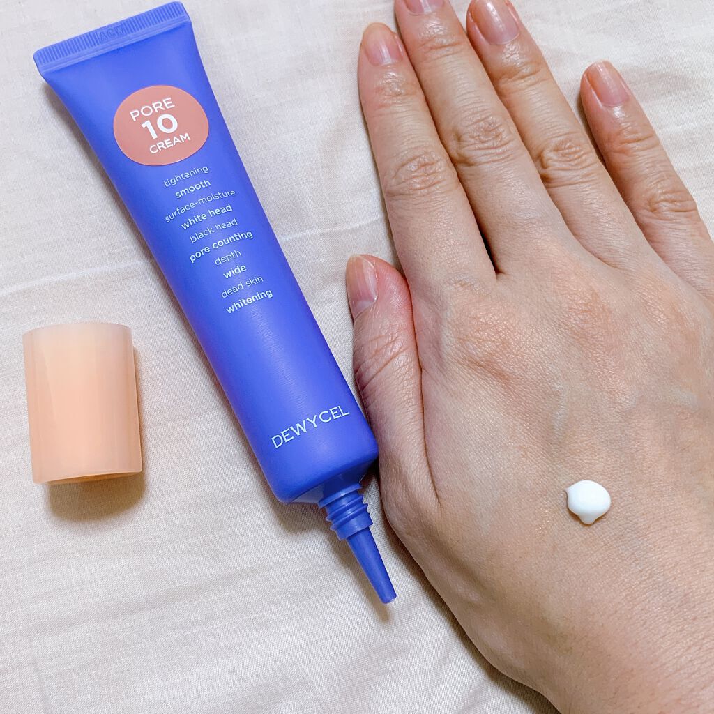 ポアーテンクリーム/DEWYCEL/化粧下地を使ったクチコミ(2枚目)