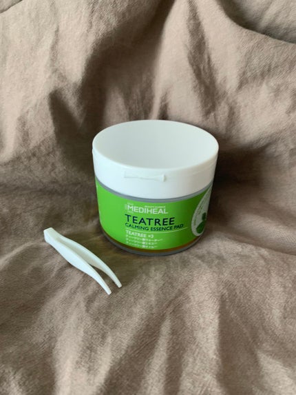 ティーツリーカーミングエッセンスパッド/MEDIHEAL/トナーパッドを使ったクチコミ(1枚目)