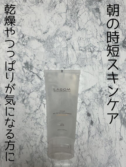 ジェルトゥウォーター クレンザー (MI)/LAGOM /その他洗顔料を使ったクチコミ(1枚目)