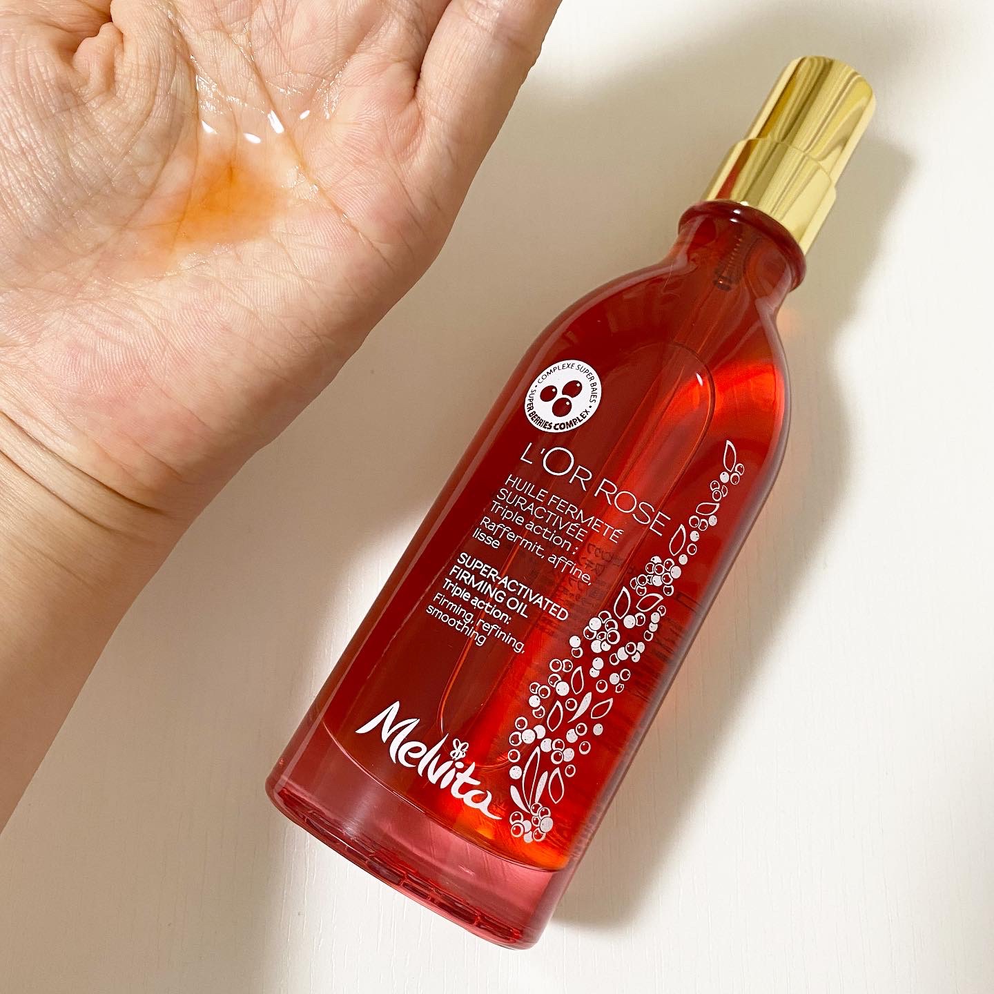 ロルロゼ ピンクフィット ボディオイル/Melvita/ボディオイルを使ったクチコミ（3枚目）