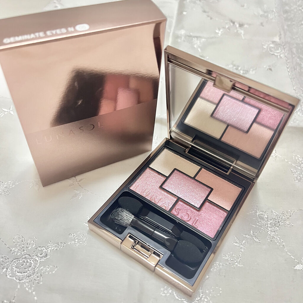 ジェミネイトアイズ N/LUNASOL/アイシャドウパレットを使ったクチコミ（1枚目）