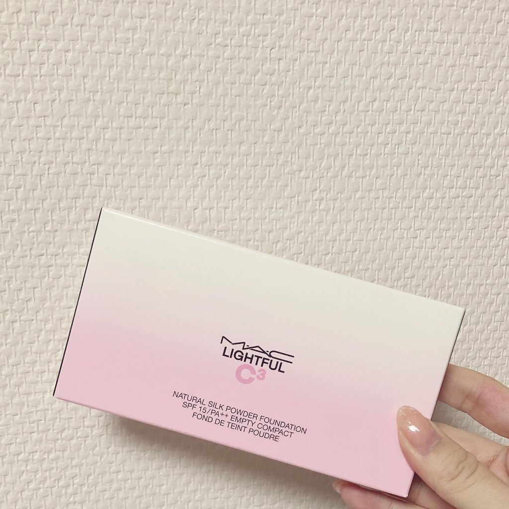 ライトフル C3 ナチュラル シルク パウダーファンデーション/M・A・C/パウダーファンデーションを使ったクチコミ(5枚目)