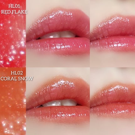 アンドバイロムアンド グラッシーボムティント/&nd by rom&nd/リップティントを使ったクチコミ(3枚目)