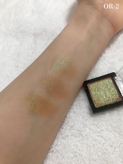 UR GLAM POWDER EYESHADOW/U R GLAM/単色アイシャドウを使ったクチコミ(2枚目)