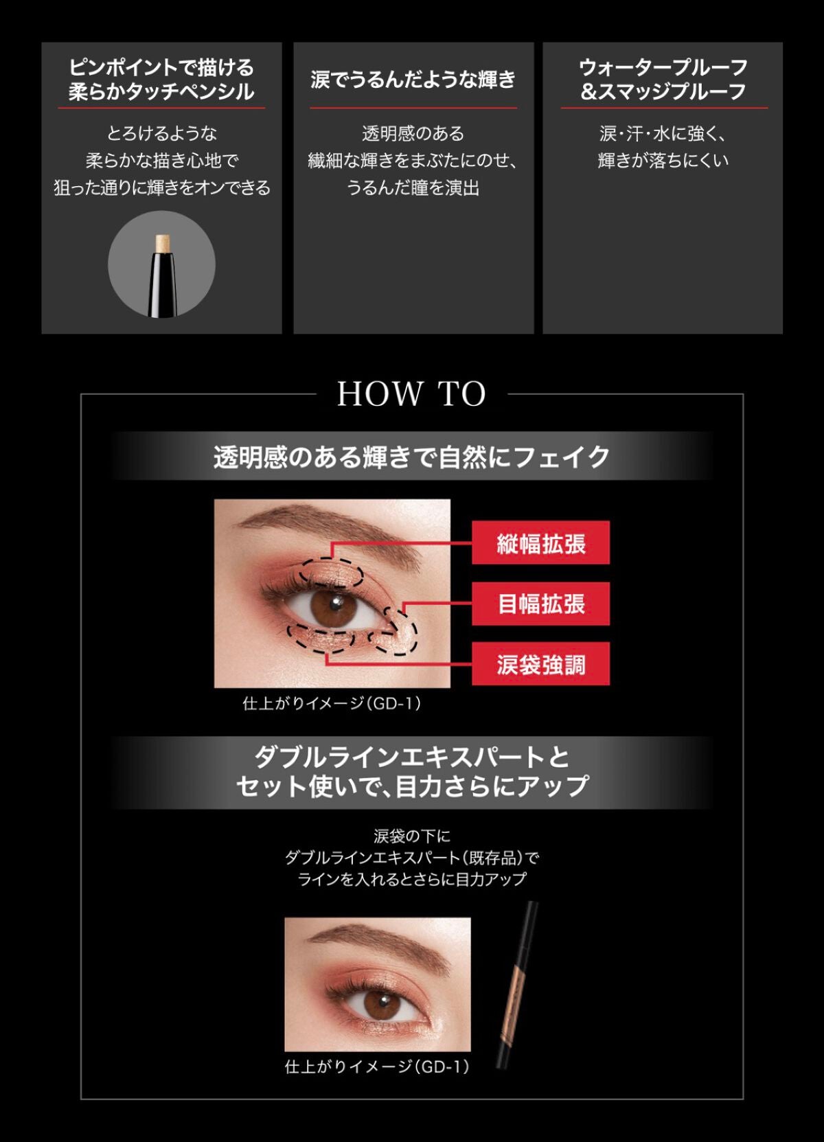 ピンスポットライナー/KATE/ペンシルアイライナーを使ったクチコミ(6枚目)