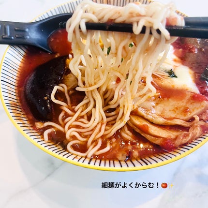 太陽のトマトラーメン/一品香/バランス栄養食を使ったクチコミ(2枚目)