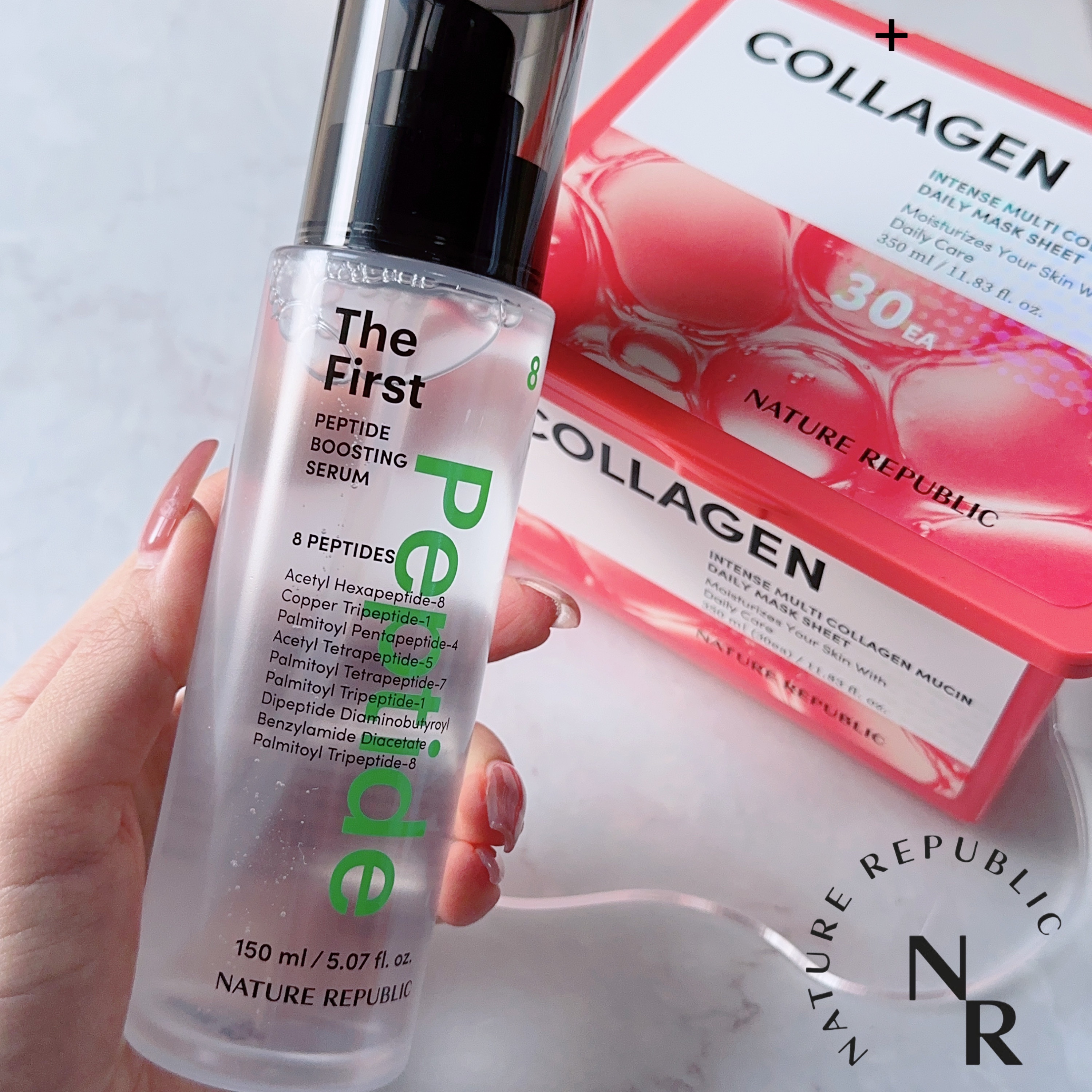 インテンスマルチコラーゲンムチンデイリーマスク/ネイチャーリパブリック/シートマスク・パックを使ったクチコミ（1枚目）