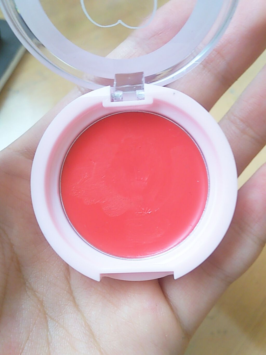 ダイソー×IT GIRL クリームチーク&リップ/DAISO/ジェル・クリームチークを使ったクチコミ(4枚目)