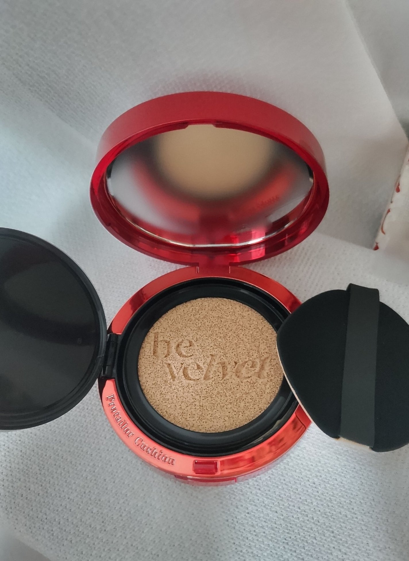 プロテーラービーベルベットカバークッション/espoir/クッションファンデーションを使ったクチコミ(4枚目)