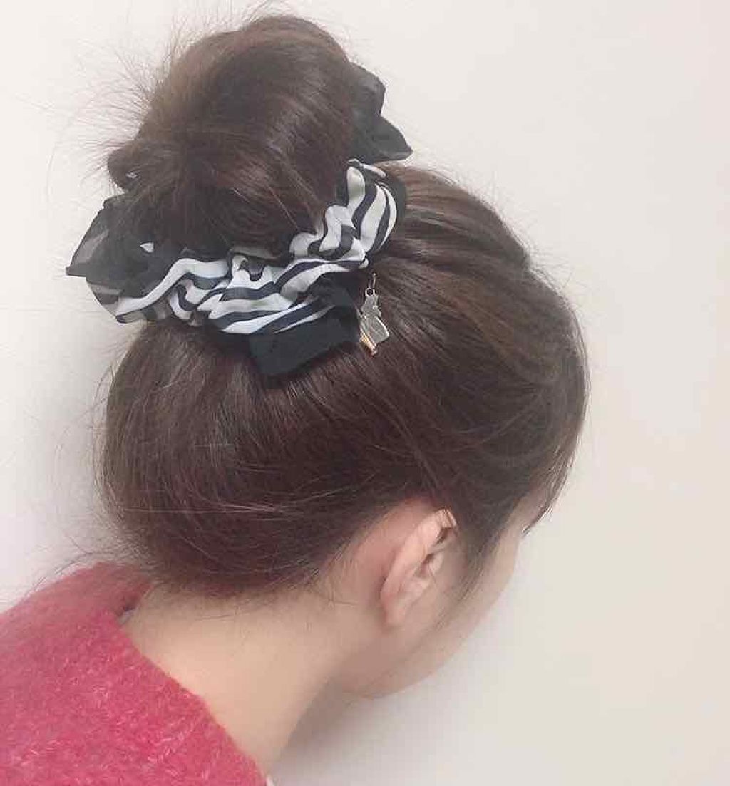 シニヨンメーカー/セリア/ヘアケアグッズを使ったクチコミ(2枚目)