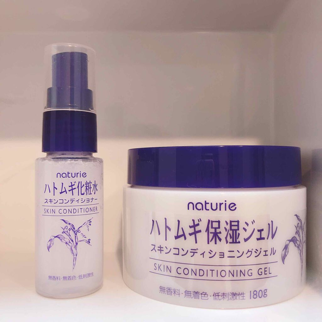 ハトムギ保湿ジェル(ナチュリエ スキンコンディショニングジェル)/ナチュリエ/美容液を使ったクチコミ（1枚目）