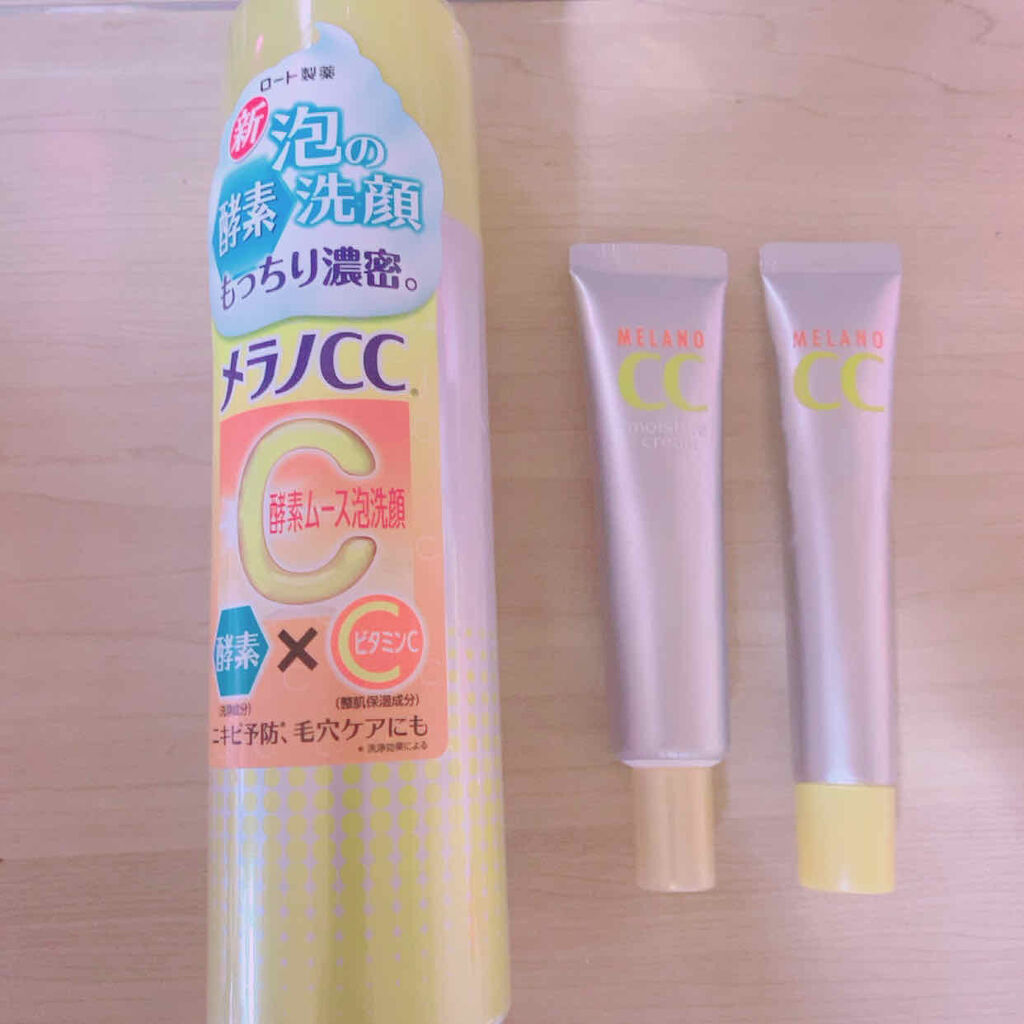 酵素ムース泡洗顔/メラノCC/泡洗顔を使ったクチコミ（1枚目）