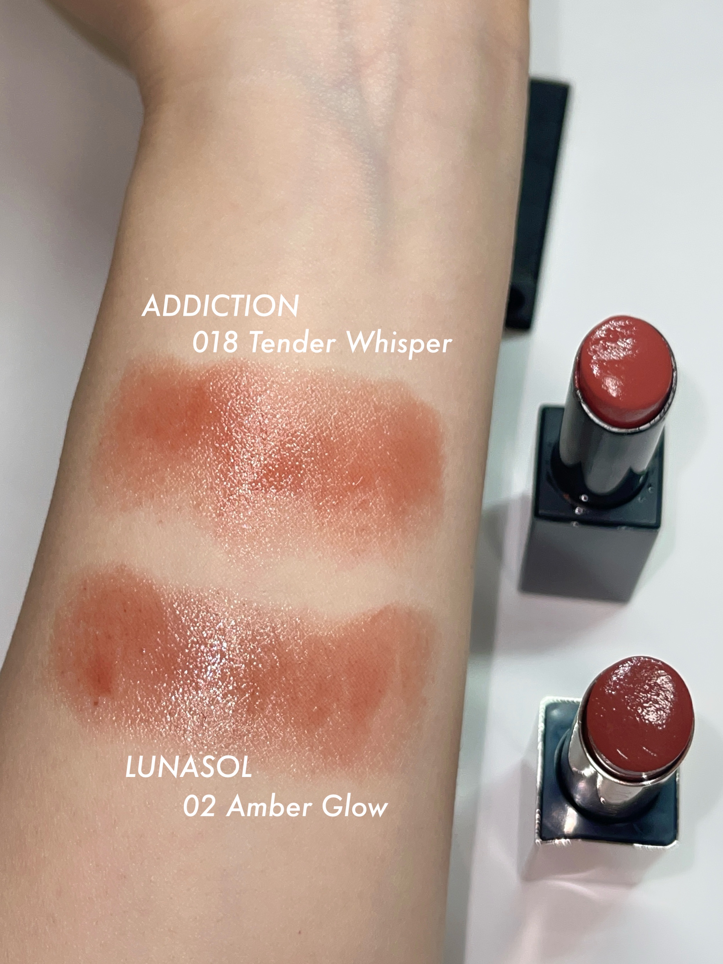 ルナソル ベアカラーバーム 02 Amber Glow/LUNASOL/口紅を使ったクチコミ（2枚目）