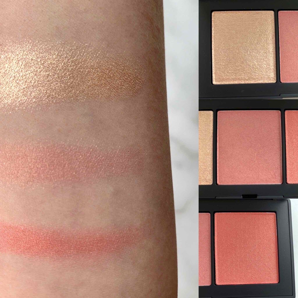 オーガズムX チークパレット/NARS/パウダーチークを使ったクチコミ（2枚目）