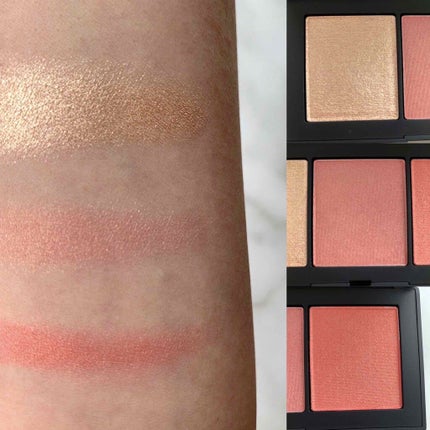 オーガズムX チークパレット/NARS/パウダーチークを使ったクチコミ(2枚目)