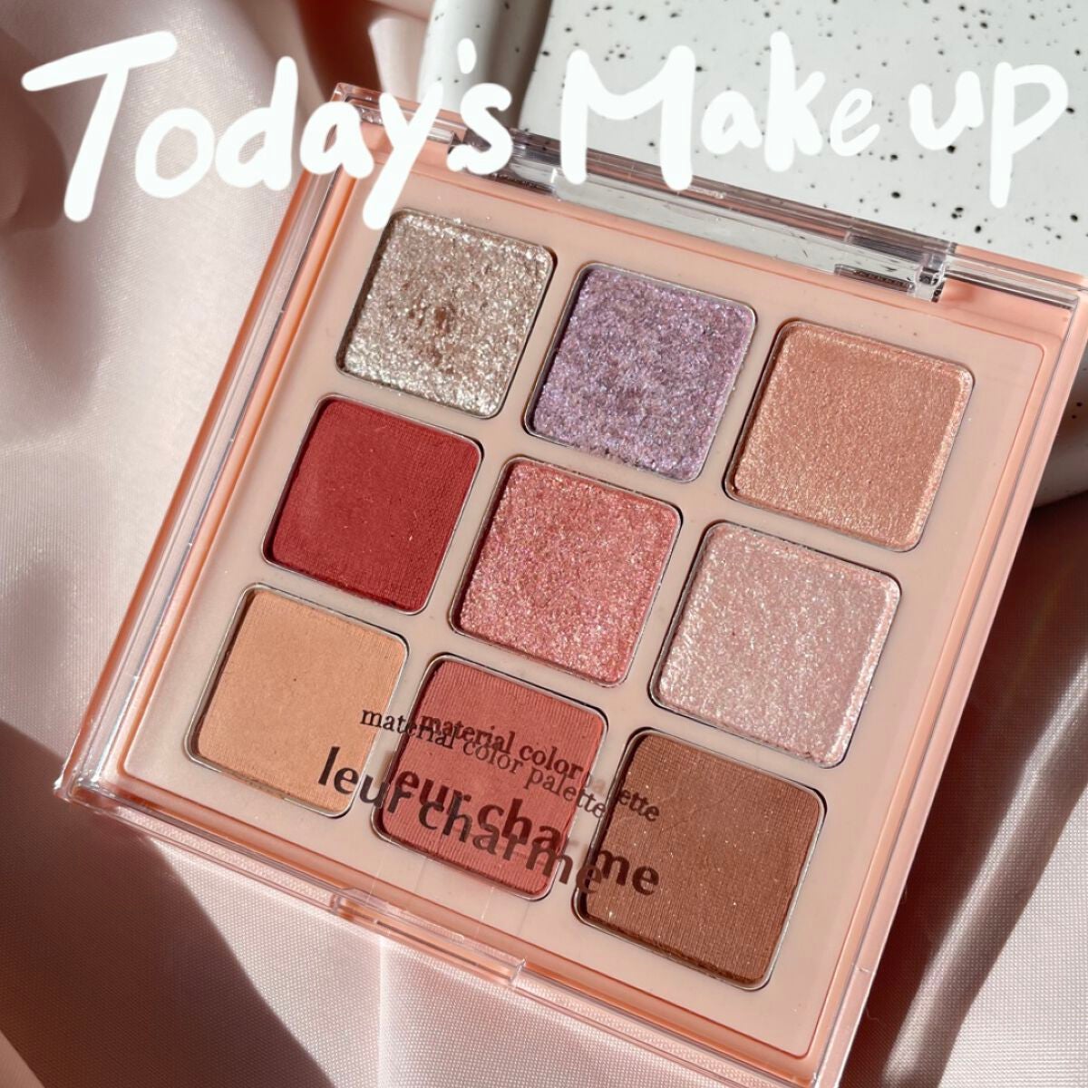 マテリアルカラーパレット/leur charme/アイシャドウパレットを使ったクチコミ(1枚目)