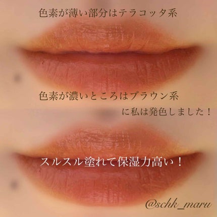 カラーリップスティック/アルジェラン/リップクリームを使ったクチコミ(5枚目)