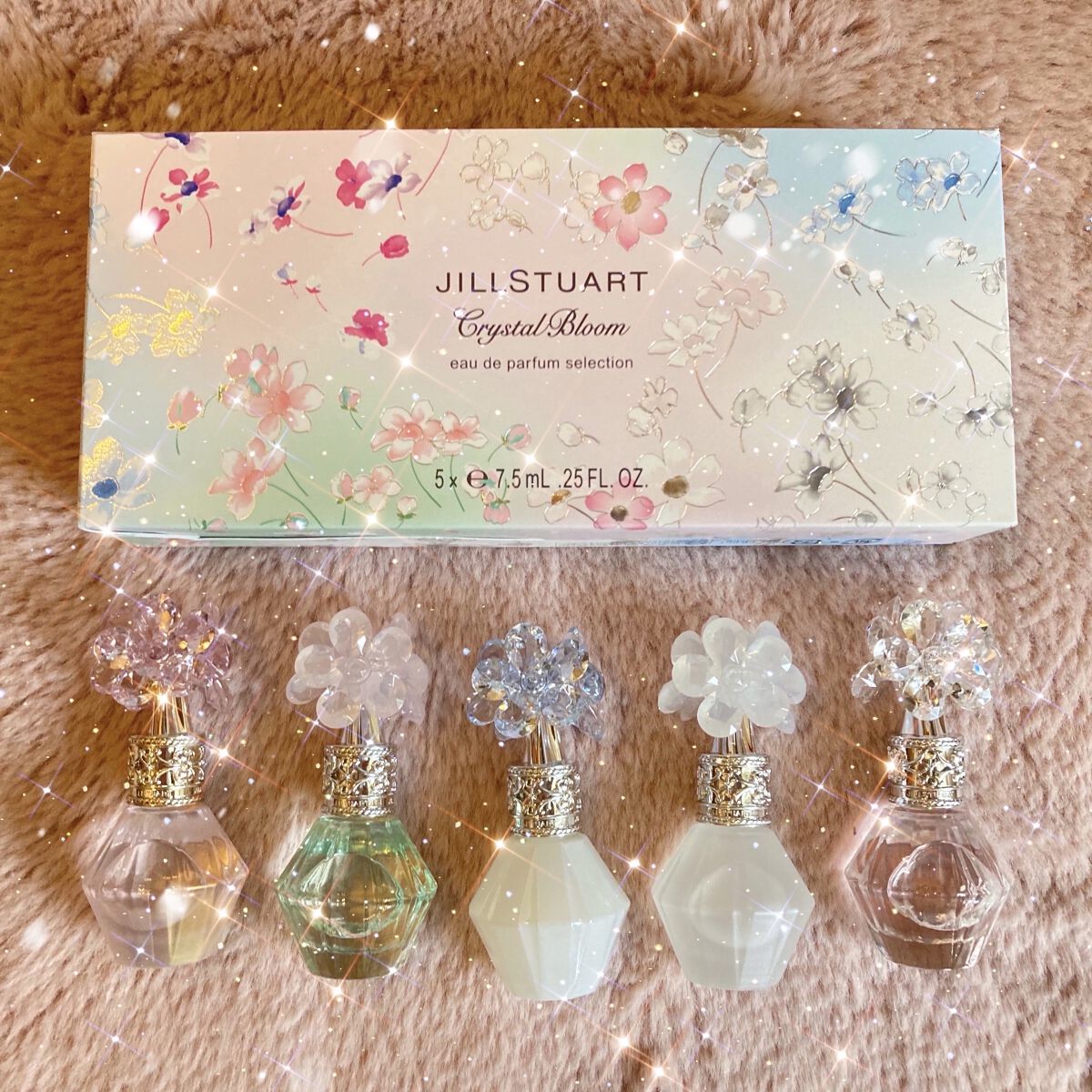 試してみた】クリスタルブルーム オードパルファン セレクション JILL