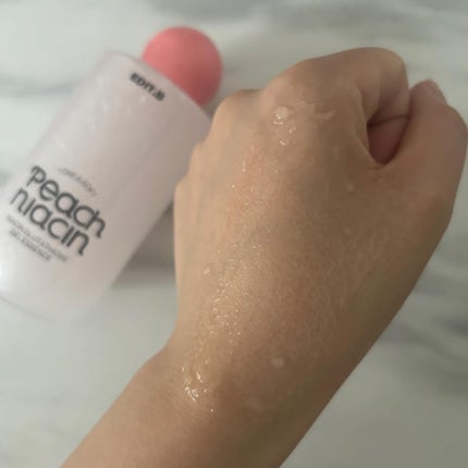 ピーチ ナイアシンアミド GLT ジェルエッセンス/EDIT.B/美容液を使ったクチコミ(6枚目)