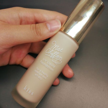 マットシフォン UVリキッドファンデ/KiSS/リキッドファンデーションを使ったクチコミ(1枚目)