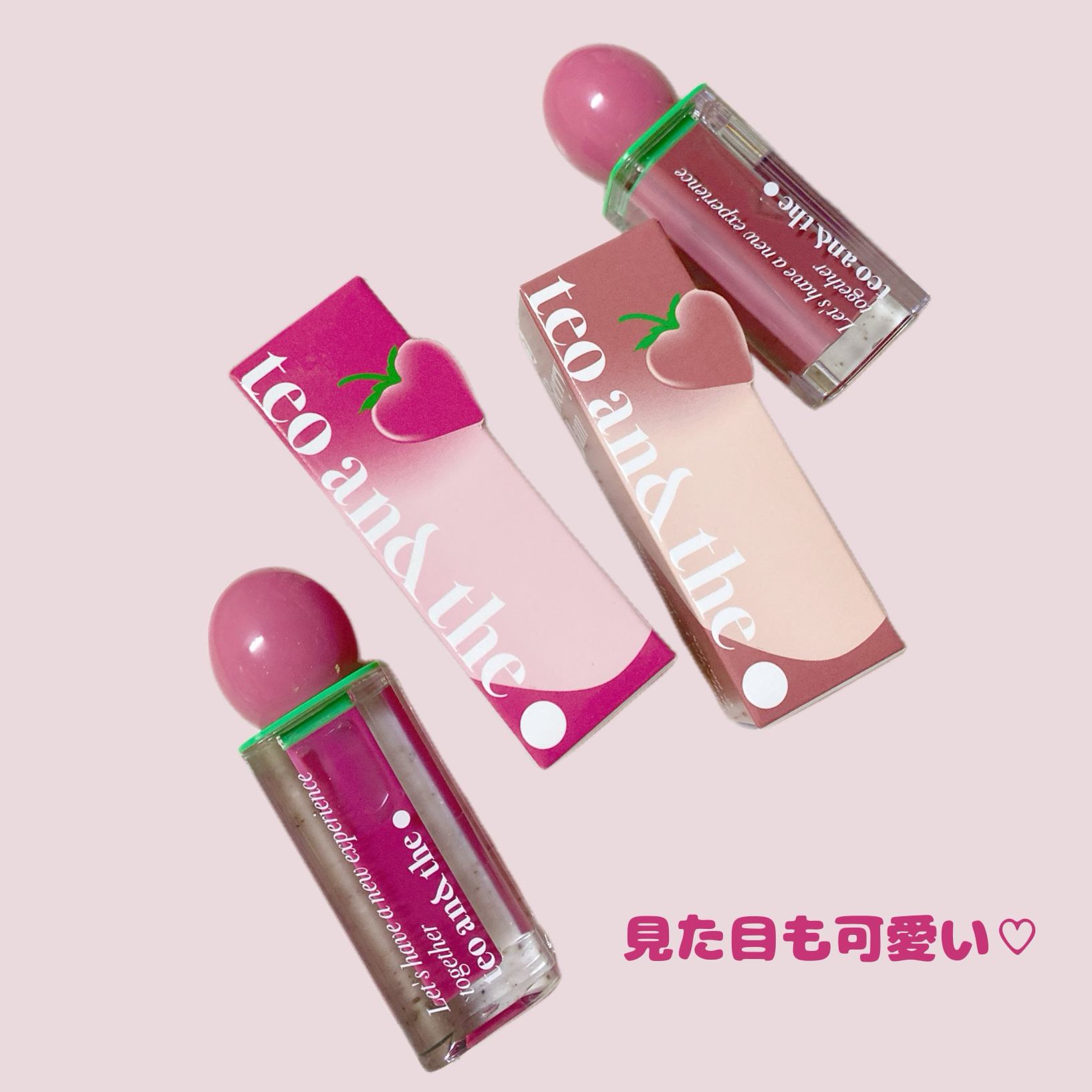 teo and the Verry Jellow/タオアンダー/リップグロスを使ったクチコミ（2枚目）