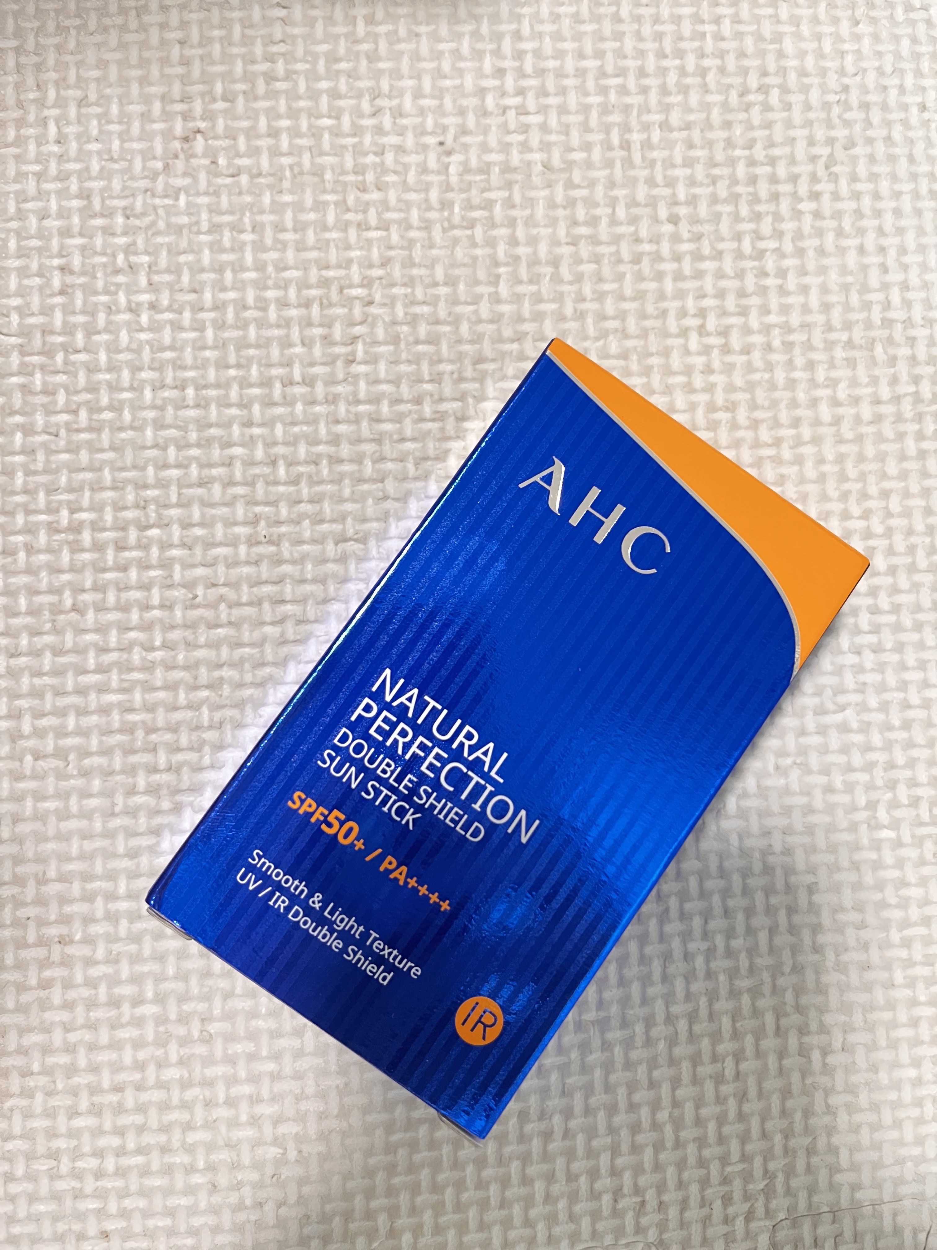  ナチュラルパーフェクションフレッシュサンスティック/AHC/日焼け止めスティックを使ったクチコミ（1枚目）