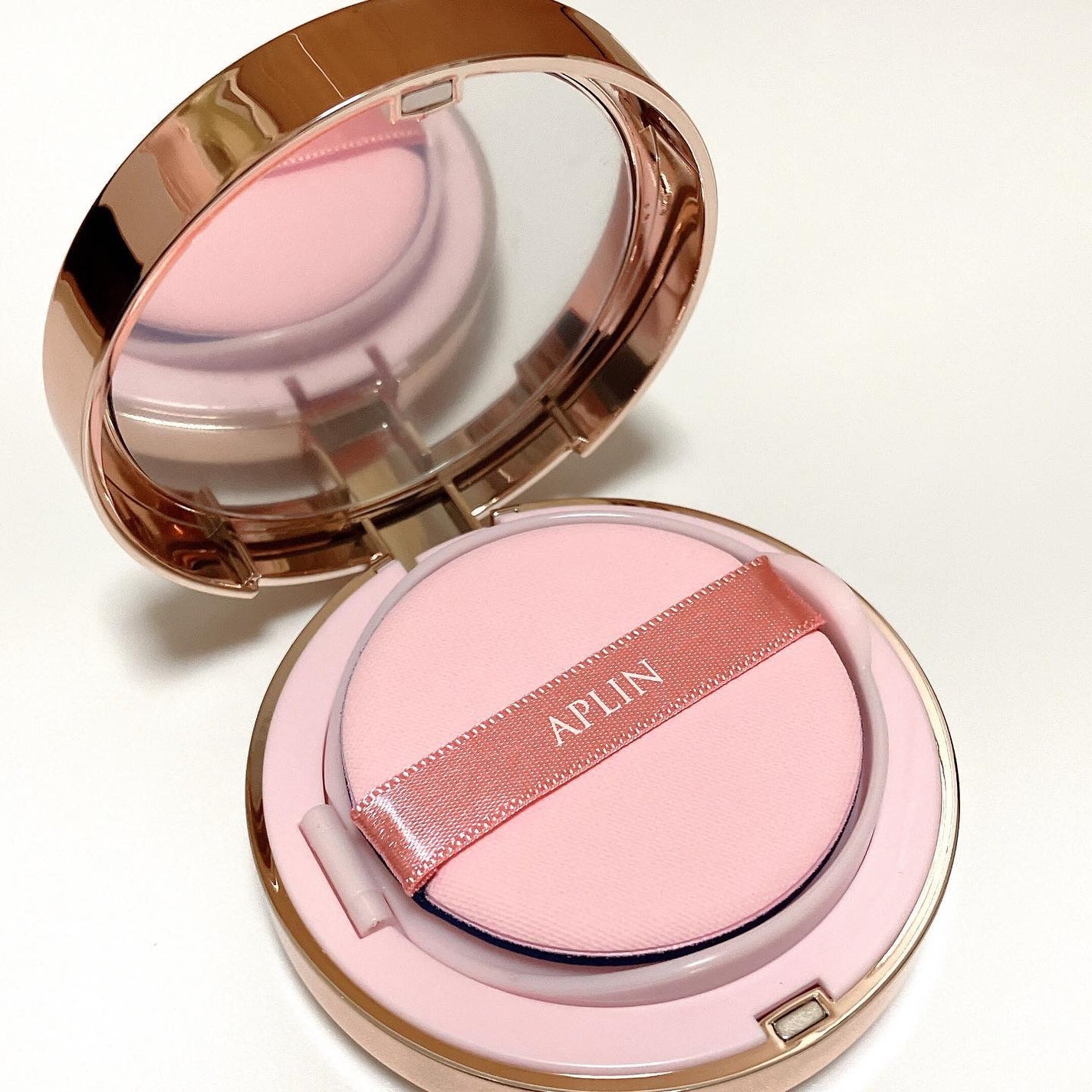 ピンクティーツリーカバーアップグロウクッション/APLIN/クッションファンデーションを使ったクチコミ(3枚目)