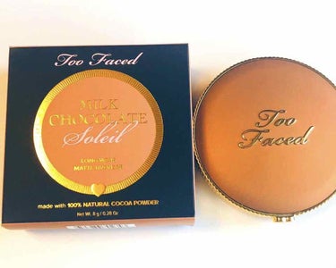 ミルクチョコレート ソレイユ ロングウェア マット ブロンザー/Too Faced/シェーディングを使ったクチコミ（3枚目）