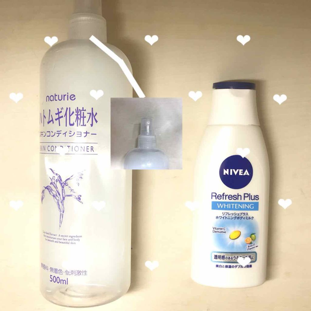 ハトムギ化粧水(ナチュリエ スキンコンディショナー R )/ナチュリエ/化粧水を使ったクチコミ(2枚目)