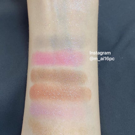 マルチグリッターカラー/ENBAN TOKYO/単色アイシャドウを使ったクチコミ(2枚目)