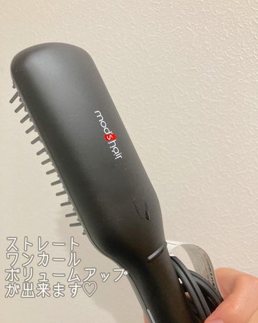 スタイリッシュ コンパクトイオンヒートブラシ MHB-3040-K/mod's hair/ストレートアイロンを使ったクチコミ（3枚目）