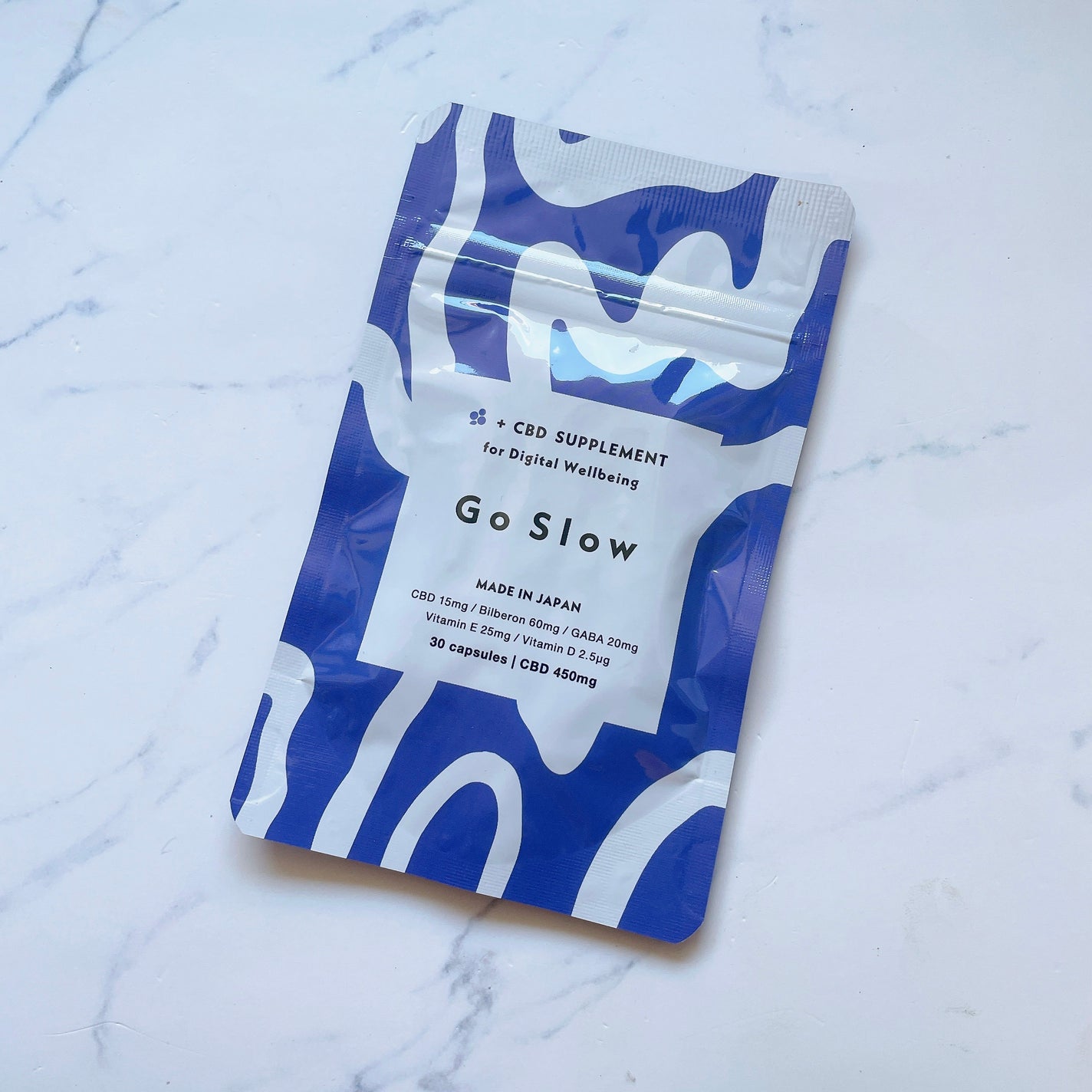 CBDサプリメント for デジタルウェルビーイング/Go Slow/健康サプリメントを使ったクチコミ(1枚目)