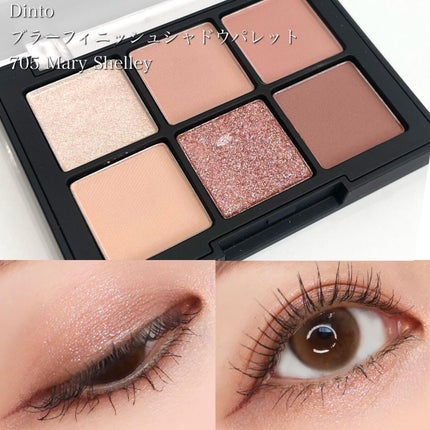 ブラーフィニシュシャドウパレット/Dinto/アイシャドウパレットを使ったクチコミ(2枚目)