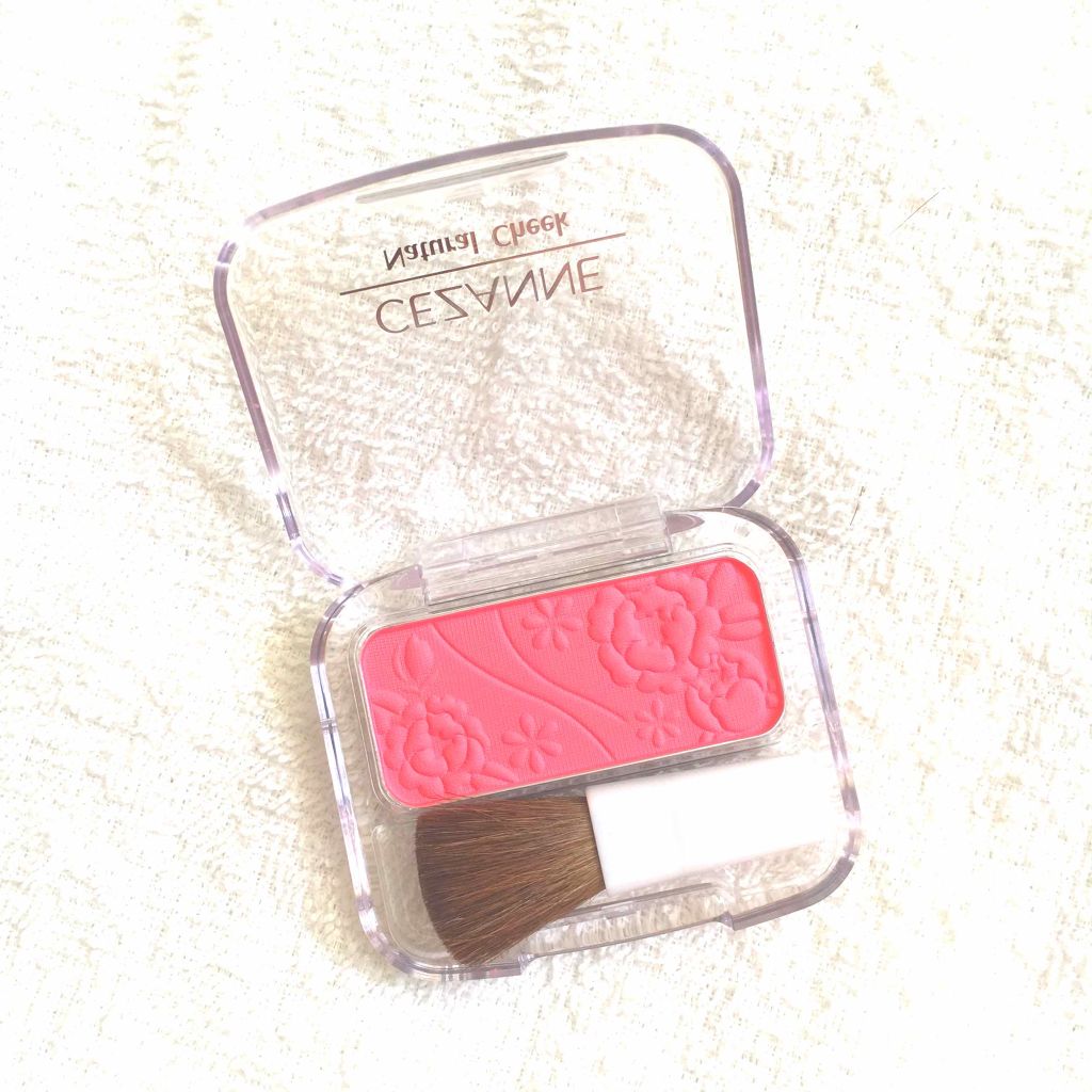 ナチュラル チークN/CEZANNE/パウダーチークを使ったクチコミ（1枚目）