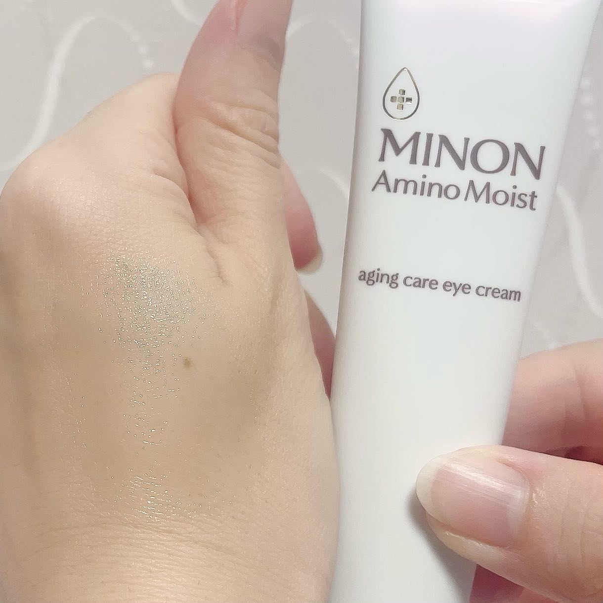 ミノン アミノモイスト エイジングケア アイクリーム/ミノン/アイケア・アイクリームを使ったクチコミ（3枚目）