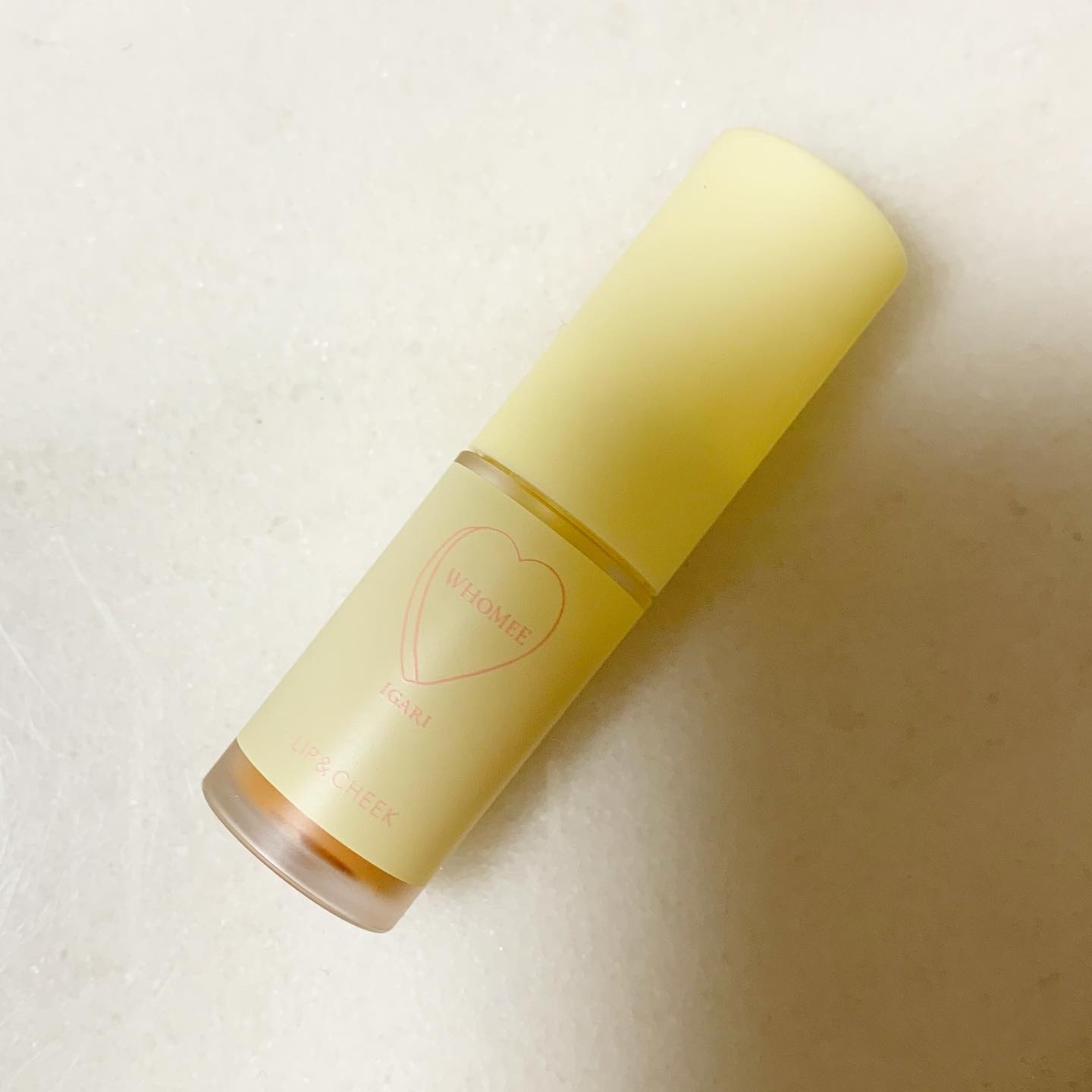 リップ＆チーク/WHOMEE/ジェル・クリームチークを使ったクチコミ（1枚目）