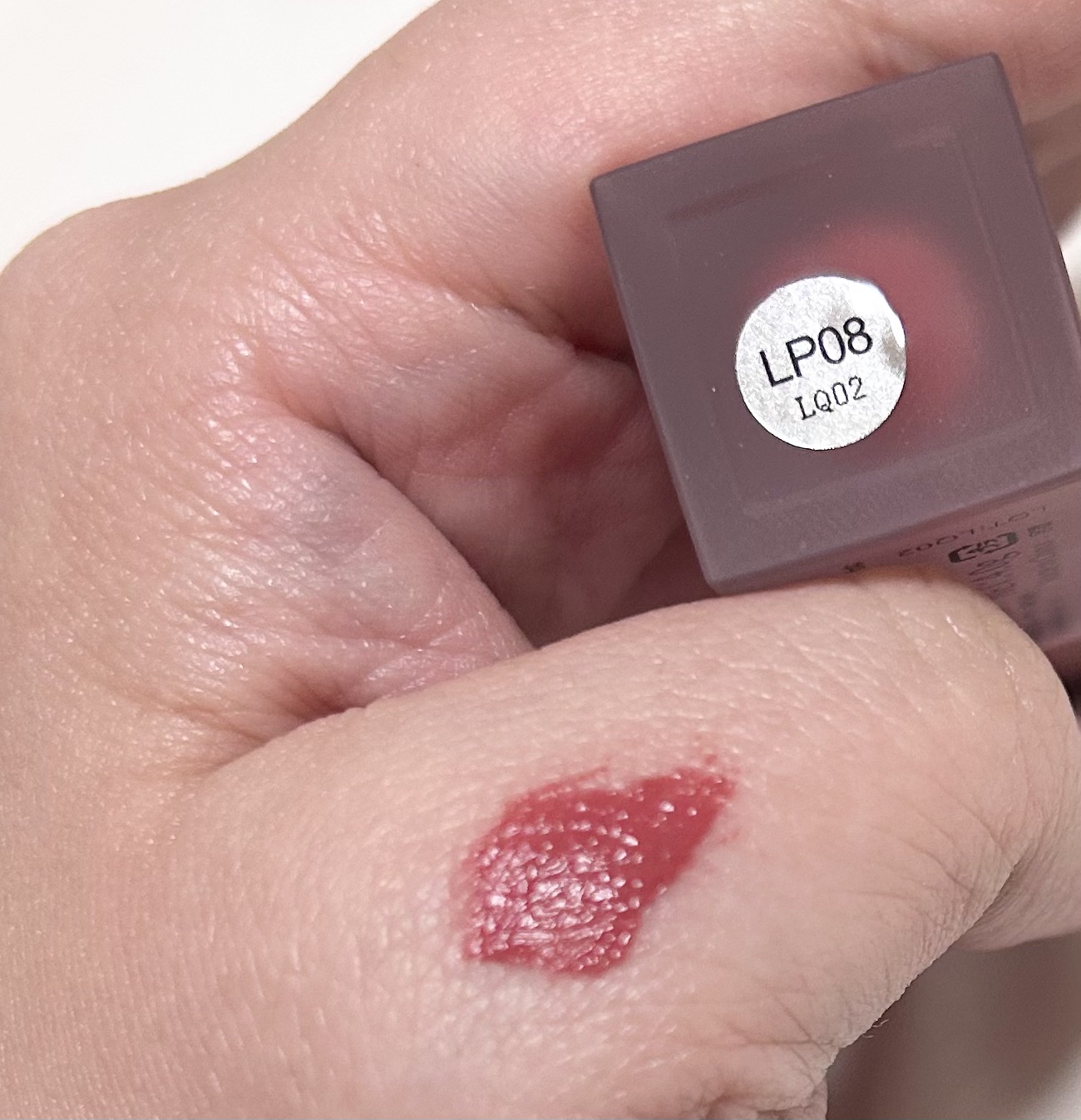 マットリップ LP08ローズピンク/LEPOREM/口紅を使ったクチコミ（1枚目）