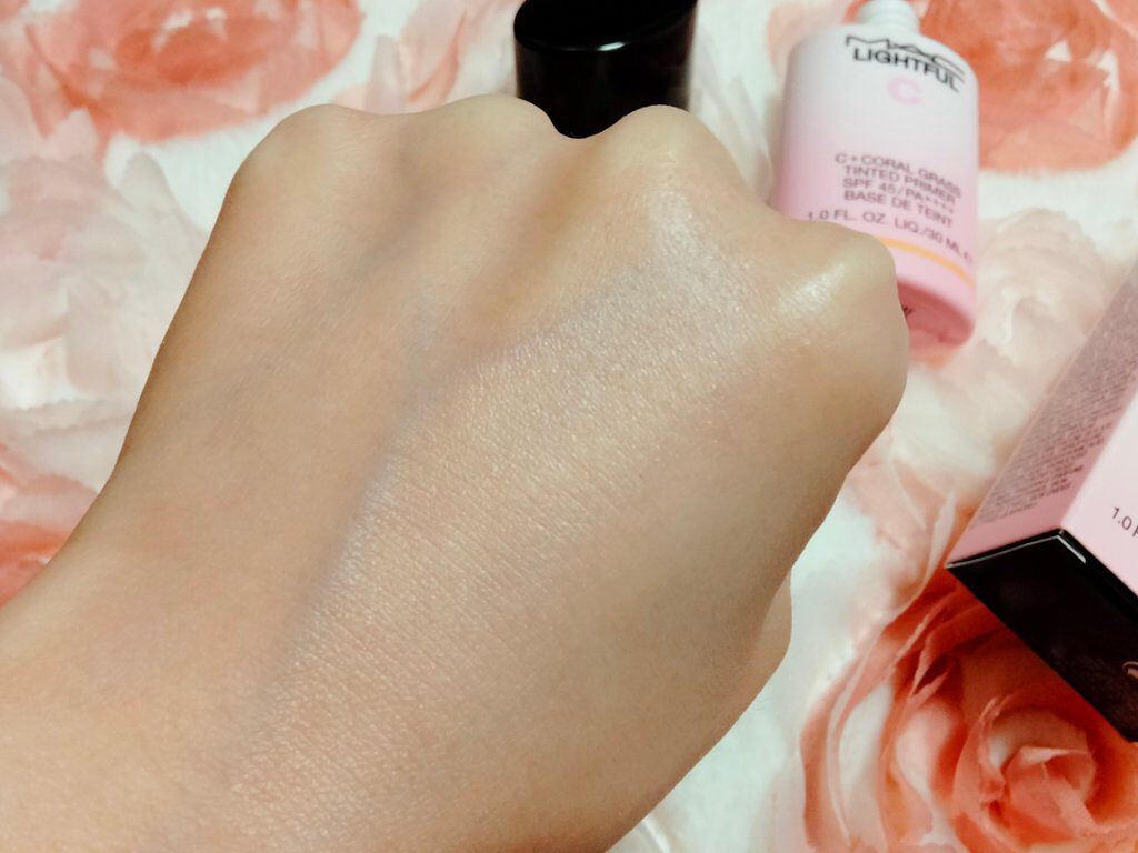 ライトフル Ｃ＋ティンティッド プライマーSPF45(PA++++)/M・A・C/化粧下地を使ったクチコミ（3枚目）