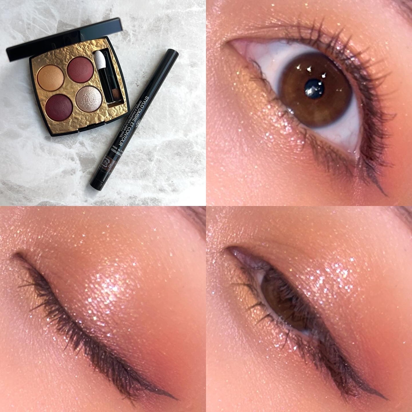 レ キャトル オンブル ビザンス /CHANEL/アイシャドウパレットを使ったクチコミ(2枚目)