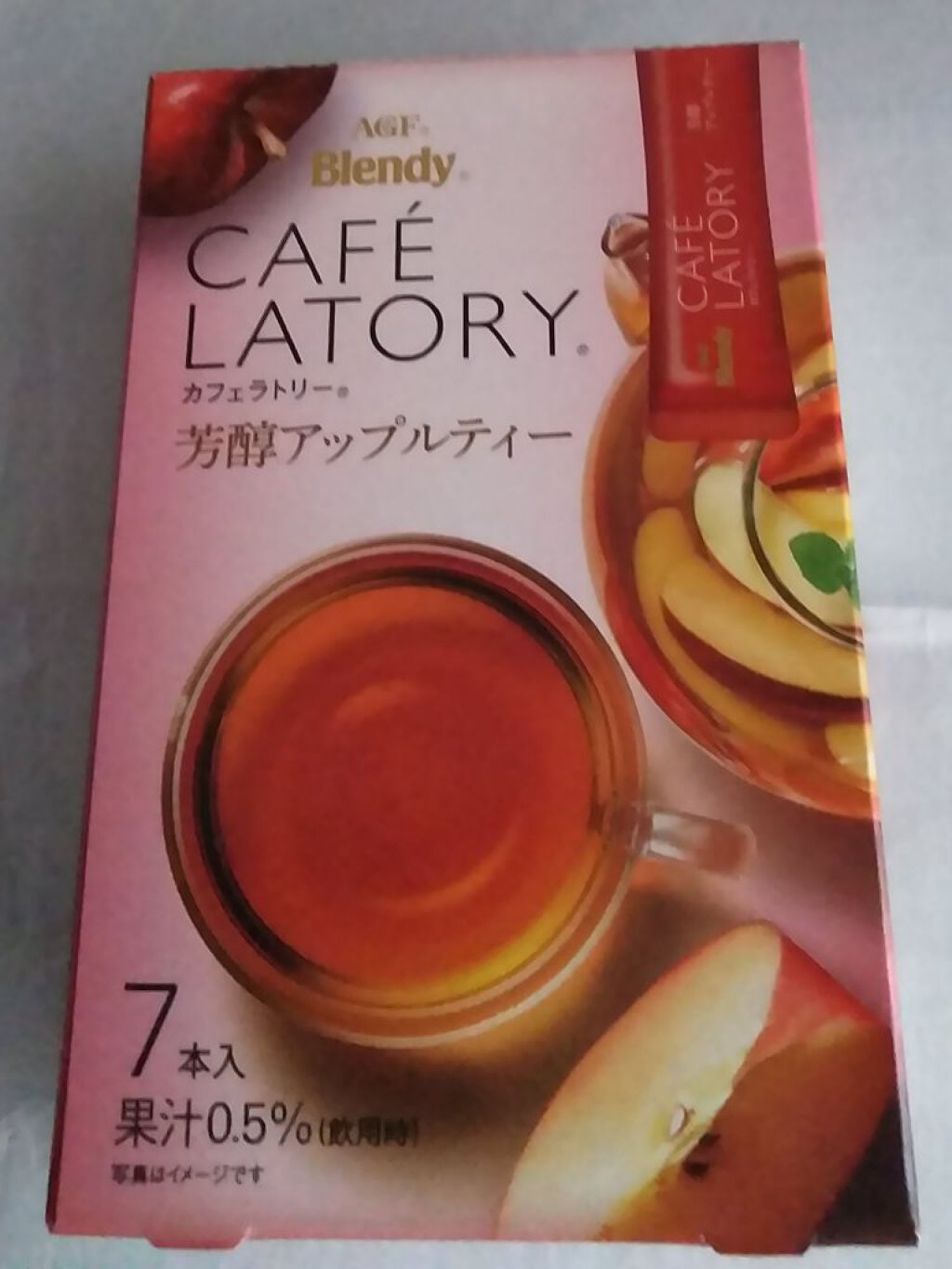 Blendy　カフェラトリー　芳醇アップルティー/AGF/ドリンクを使ったクチコミ（1枚目）