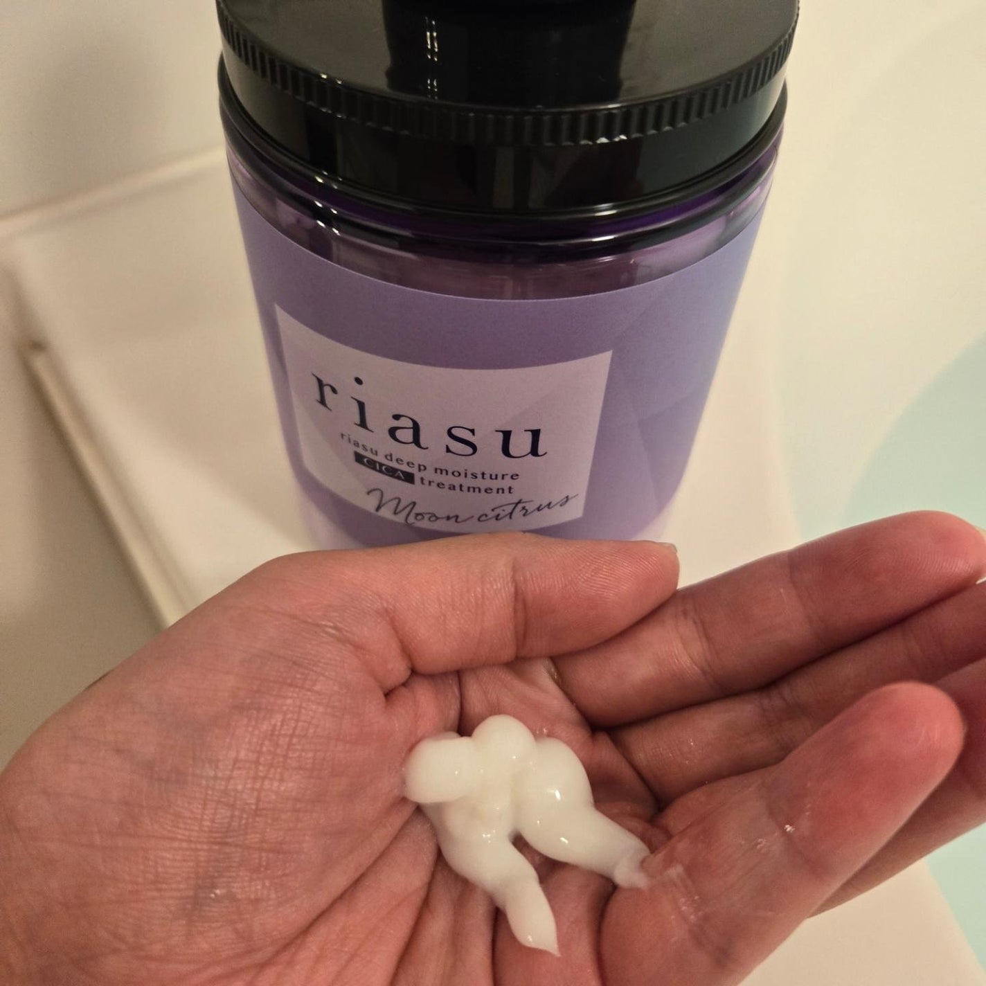 リアス ディープ モイスチャー シカ シャンプー/トリートメント/riasu/市販シャンプーを使ったクチコミ(2枚目)