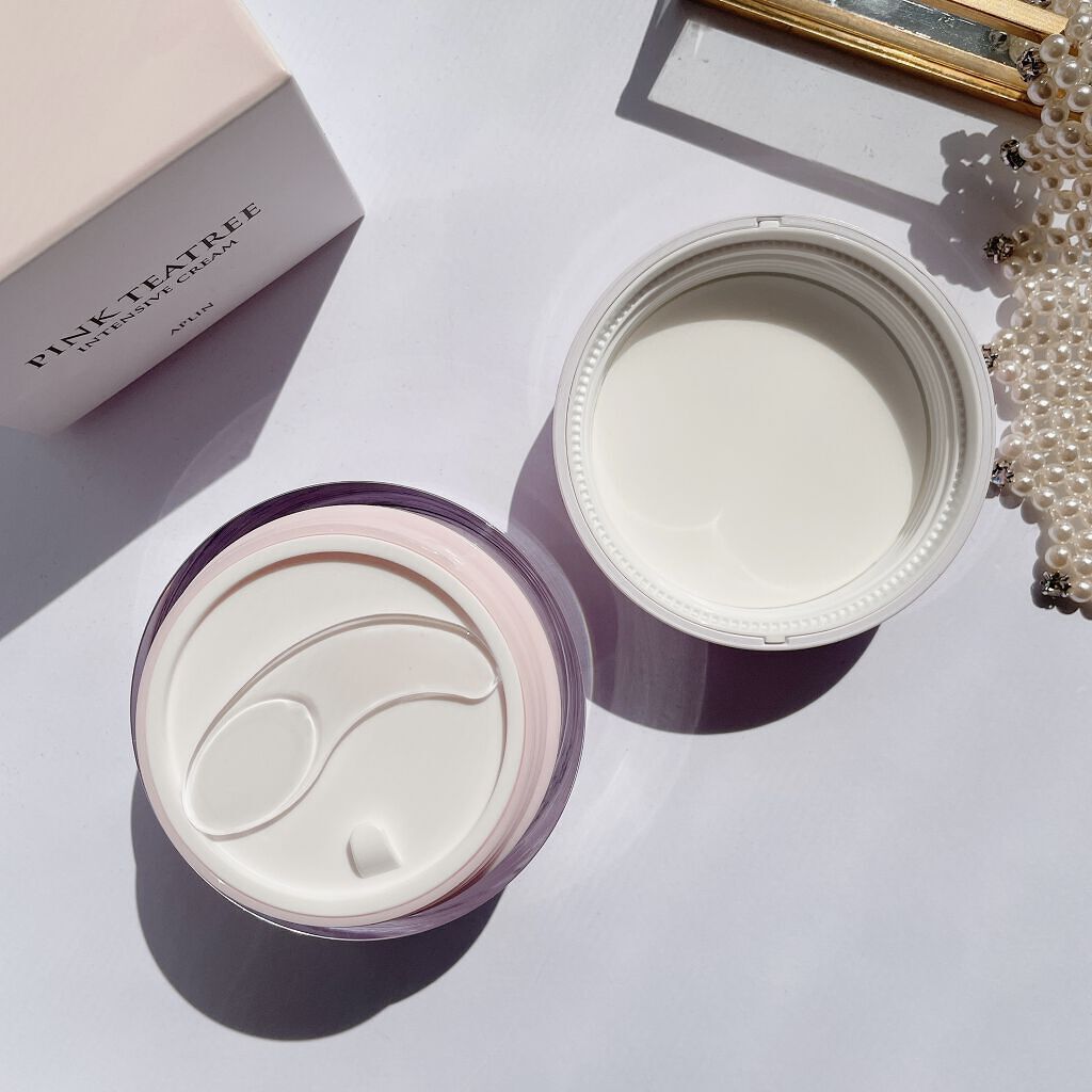 ピンクティーツリークリーム/APLIN/フェイスクリームを使ったクチコミ（3枚目）