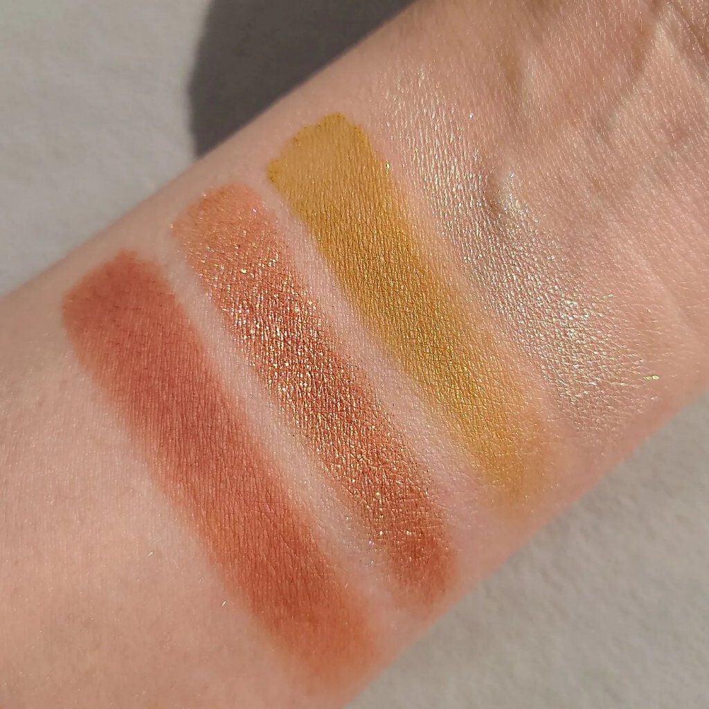 山海シリーズ 4色アイシャドウパレット/GirlCult/アイシャドウパレットを使ったクチコミ(4枚目)