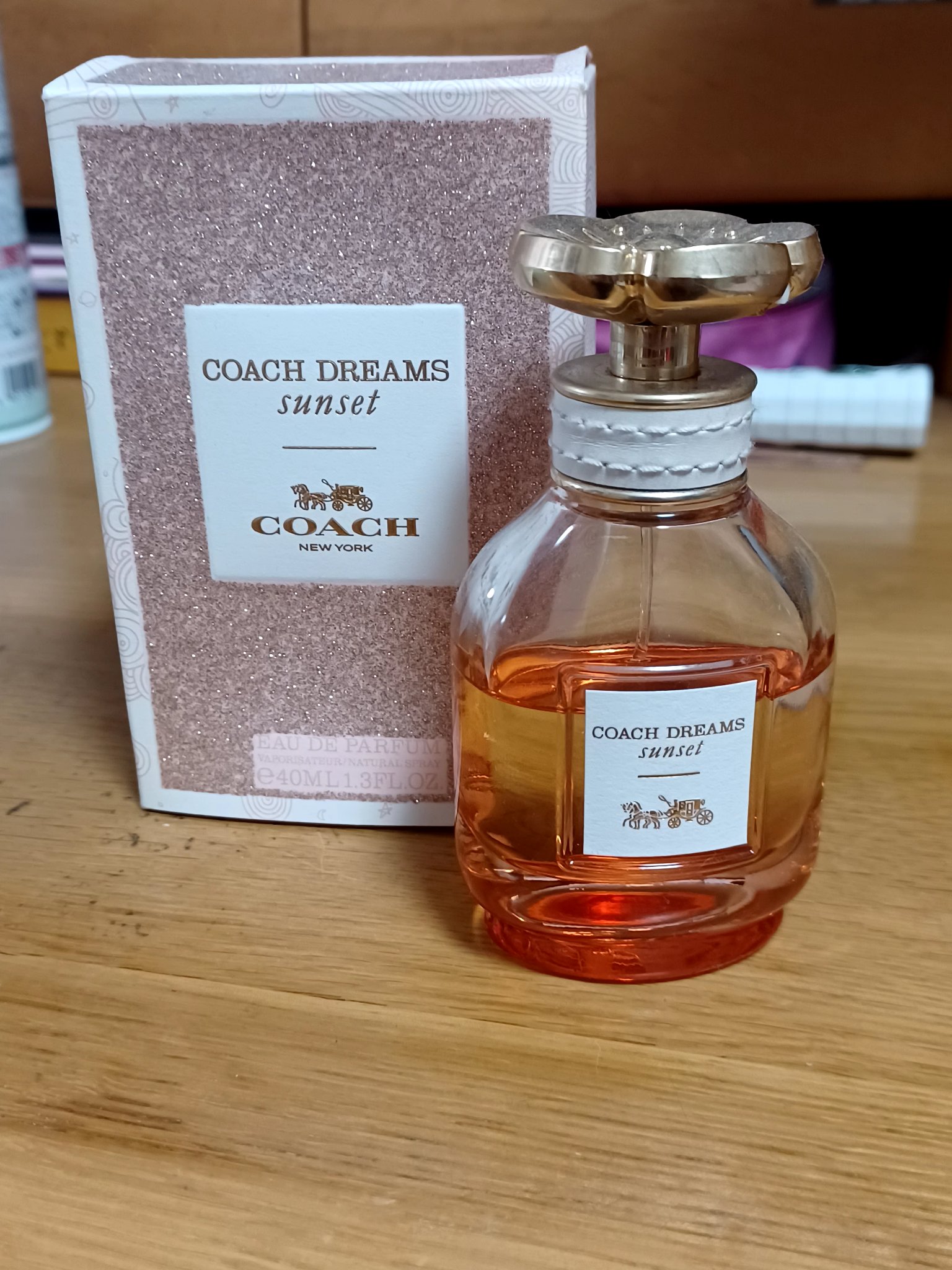 試してみた】COACH ドリームス サンセット オー ド パルファムの