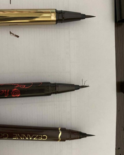 極細 アイライナーR/CEZANNE/リキッドアイライナーを使ったクチコミ(1枚目)